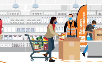 Collecte pour la banque alimentaire du CCAS