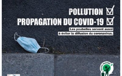 Incivilités – Masques jetés à terre