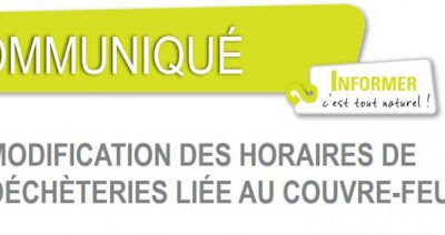 Horaires des déchèteries de l&rsquo;Agglo Seine Eure