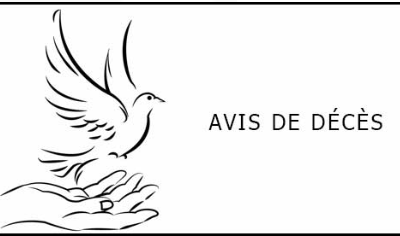 Avis de décès