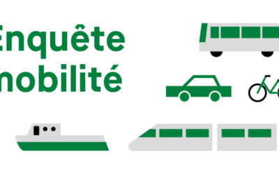 Enquête mobilité – questions à compléter avant le 19 septembre